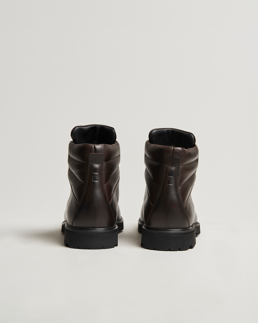 Hombres | Botas | UBR | Black Storm Leather Boot Dark Brown