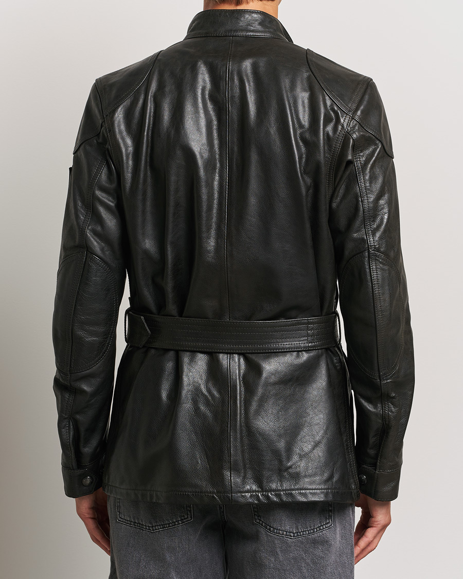Hombres | Abrigos y chaquetas | Belstaff | Trailmaster Panther Leather Jacket Black