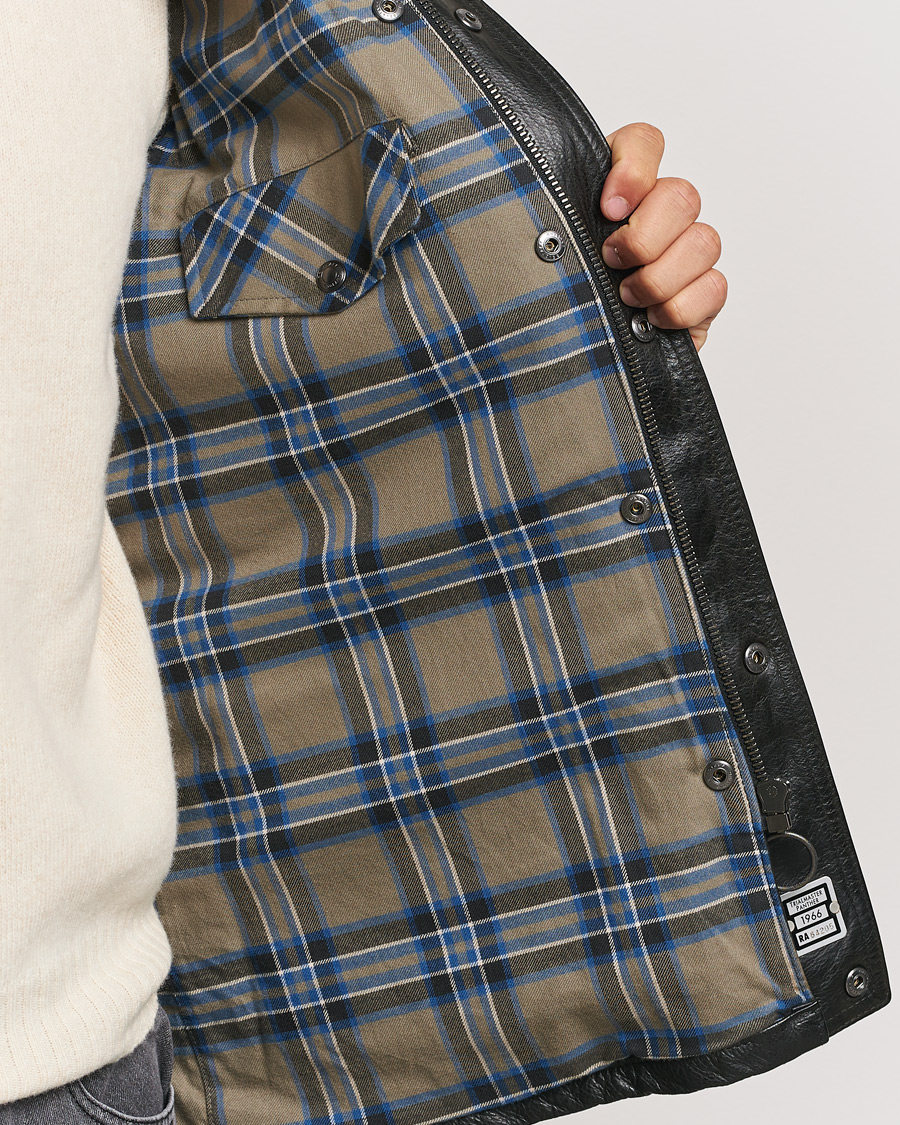 Hombres | Abrigos y chaquetas | Belstaff | Trailmaster Panther Leather Jacket Black