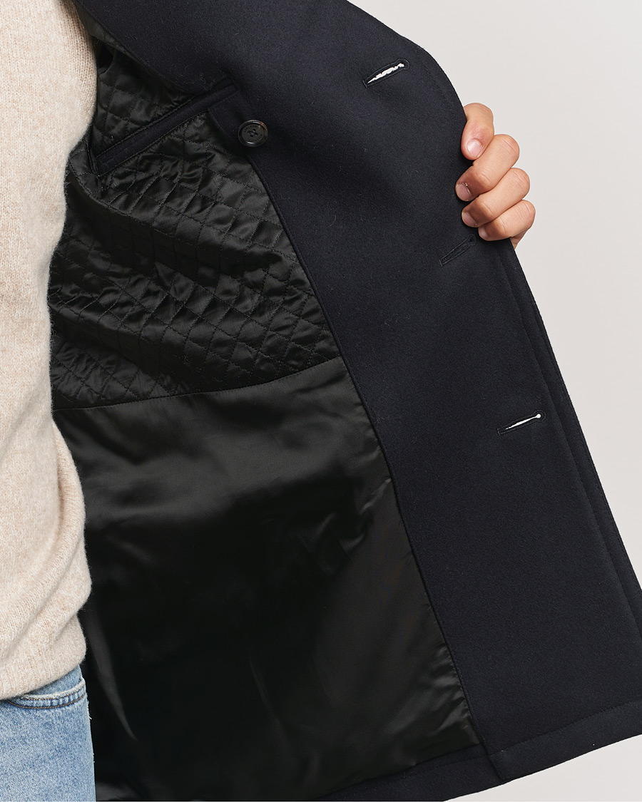 Hombres | Abrigos y chaquetas | Belstaff | Milford Wool Peacoat Ink Blue