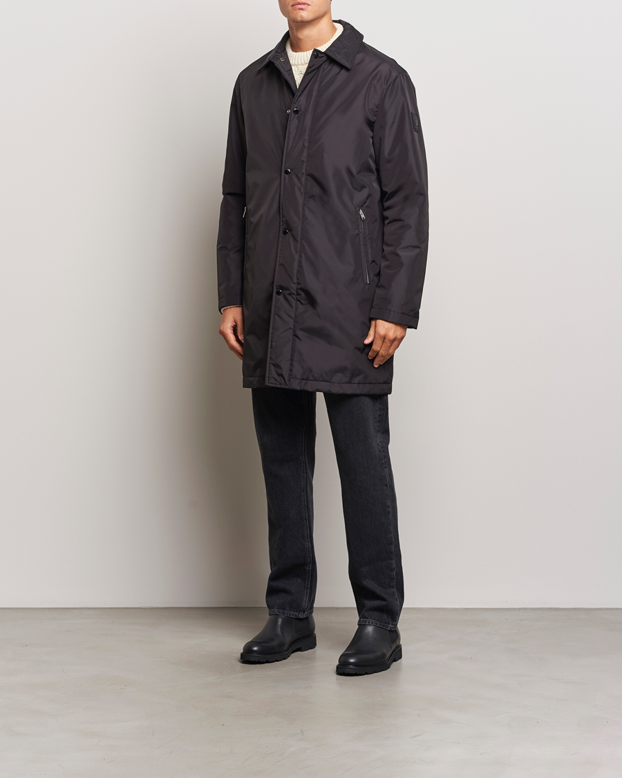 Hombres | Abrigos y chaquetas | Belstaff | Drill Padded Nylon Coat Black