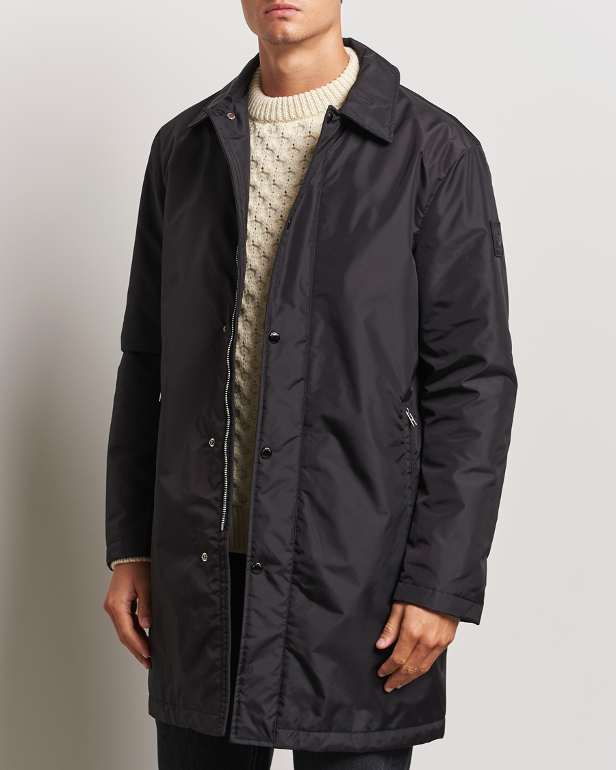 Hombres | Abrigos y chaquetas | Belstaff | Drill Padded Nylon Coat Black