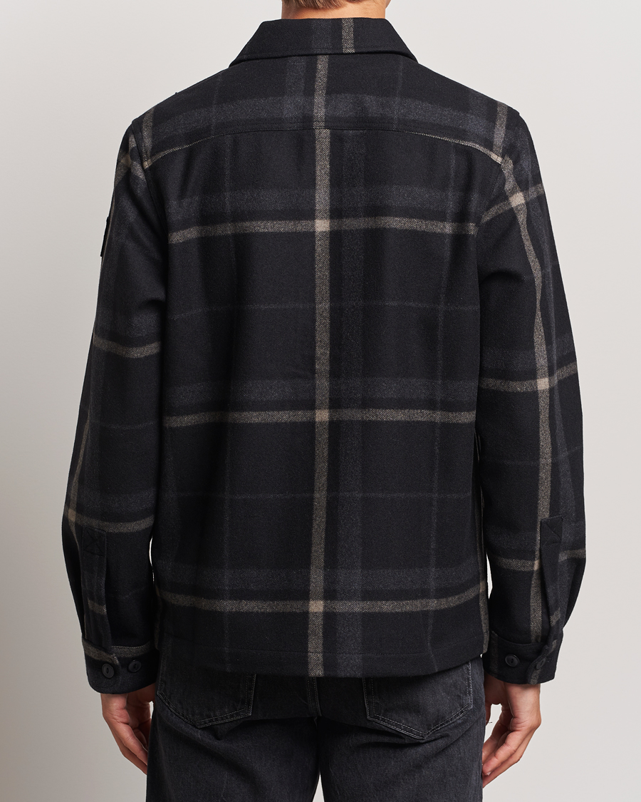 Hombres | Abrigos y chaquetas | Belstaff | Forge Checked Wool Jacket Charcoal