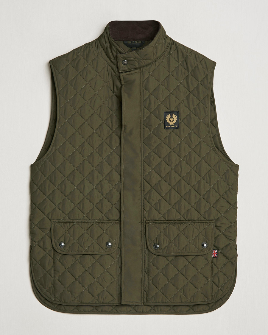 Hombres | Abrigos y chaquetas | Belstaff | Icon Gilet Faded Olive