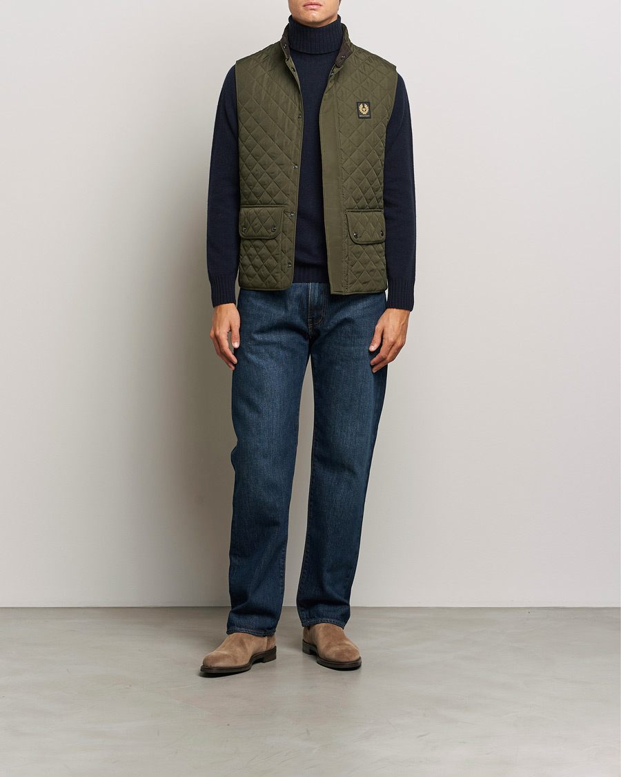 Hombres | Abrigos y chaquetas | Belstaff | Icon Gilet Faded Olive