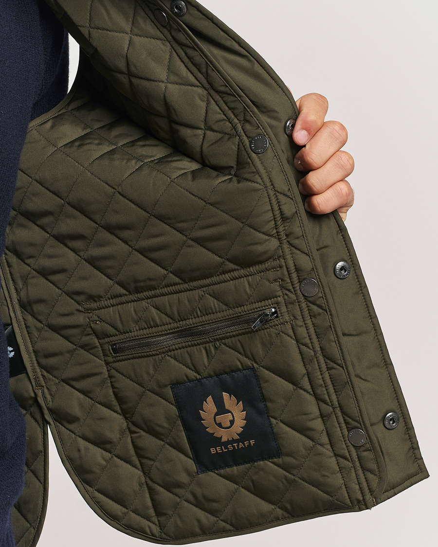 Hombres | Abrigos y chaquetas | Belstaff | Icon Gilet Faded Olive