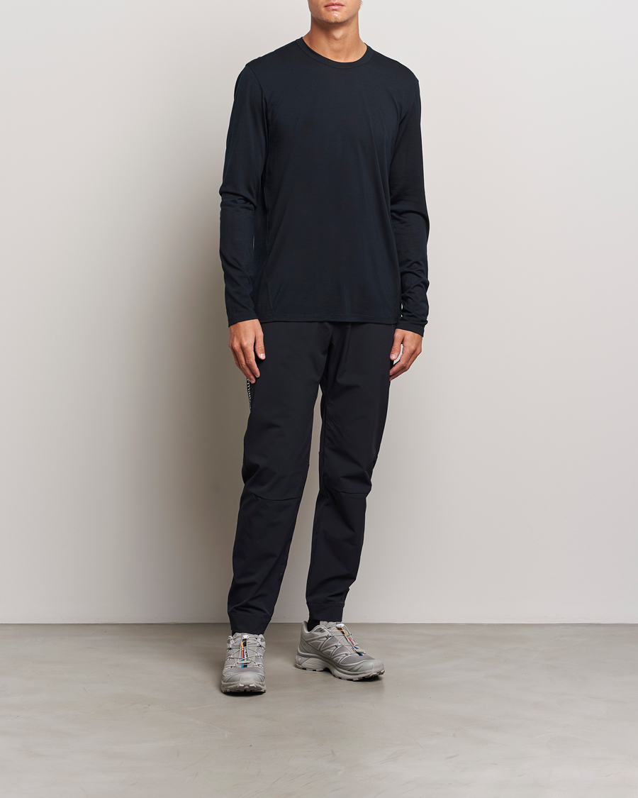 Hombres | Camisetas | Arc'teryx Veilance | Frame Long Sleeve T-shirt Black