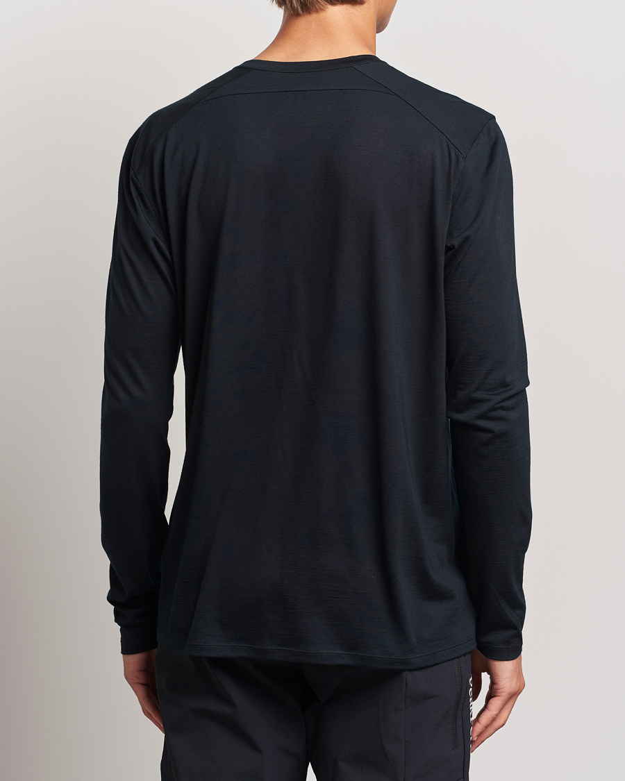 Hombres | Camisetas | Arc'teryx Veilance | Frame Long Sleeve T-shirt Black