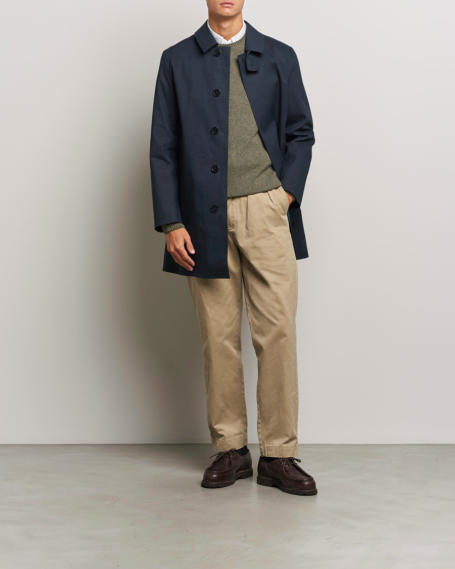 Hombres | Abrigos y chaquetas | Mackintosh | Dunkeld Short Coat Navy