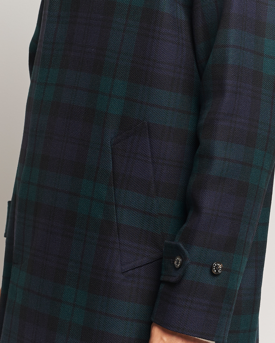 Hombres | Abrigos y chaquetas | Mackintosh | Wool Soho Tartan Coat Blackwatch