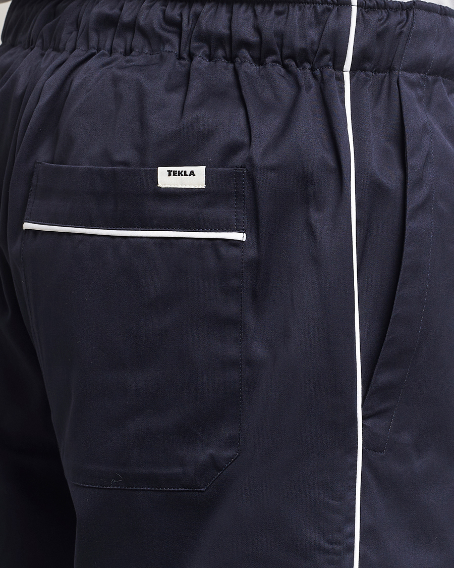 Hombres | Pijamas y batas | Tekla | Sateen Pyjama Pants Chelsea Navy