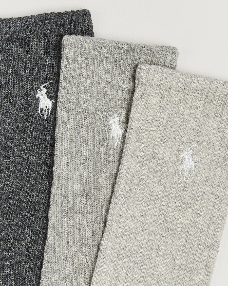 Hombres | Ropa interior y calcetines | Polo Ralph Lauren | Polo Ralph Lauren3-Pack Tonal Crew SocksMulti
