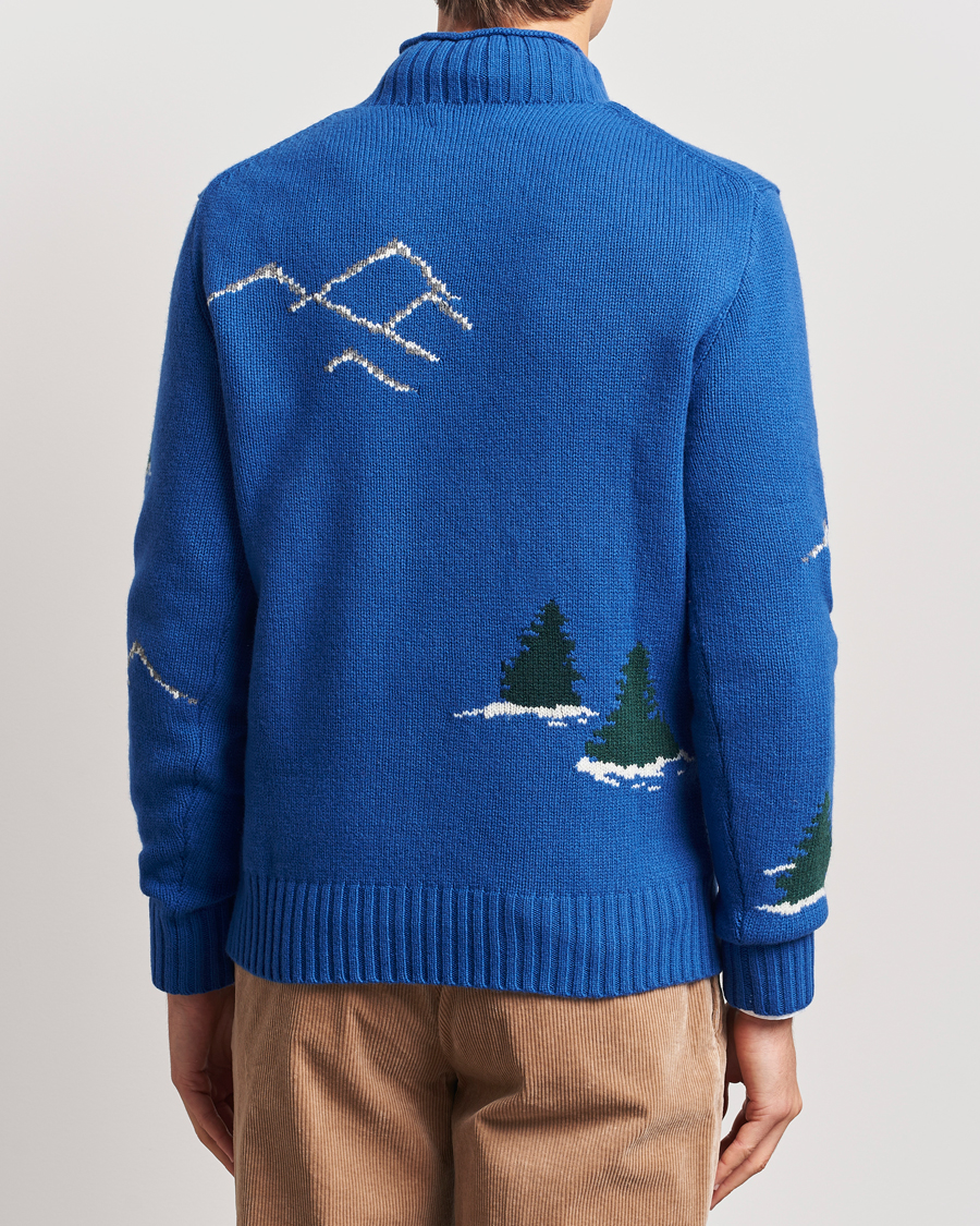 Hombres | Jerséis y prendas de punto | Polo Ralph Lauren | Family Bear Knitted Polo Heritage Royal