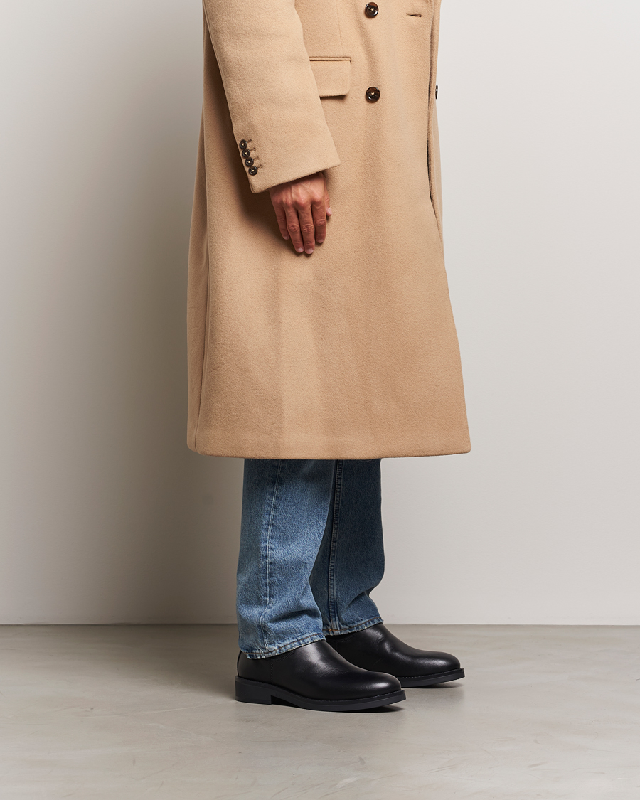 Hombres | GANT Prepdale Leather Chelsea Boot Black | GANT | Prepdale Leather Chelsea Boot Black