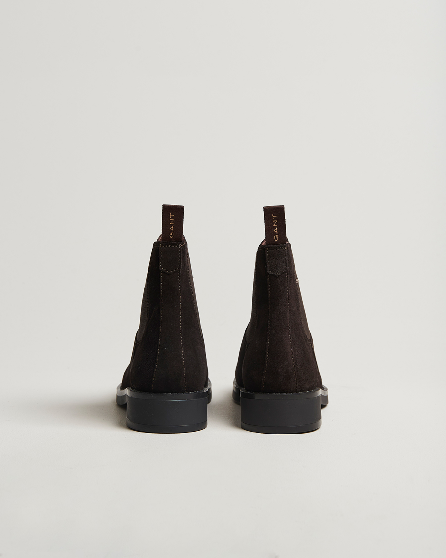 Hombres | GANT Prepdale Suede Chelsea Boot Espresso Brown | GANT | Prepdale Suede Chelsea Boot Espresso Brown