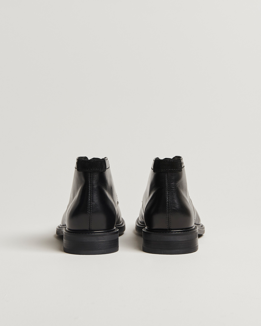 Hombres | GANT St Fairkon Chukka Leather Boot Black | GANT | St Fairkon Chukka Leather Boot Black