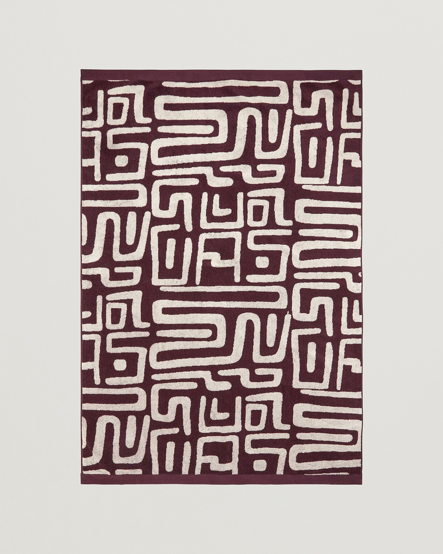 Hombres | Bañadores | OAS | Kalahara Towel Brown/Beige
