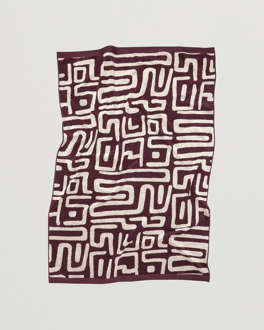 Hombres | Bañadores | OAS | Kalahara Towel Brown/Beige
