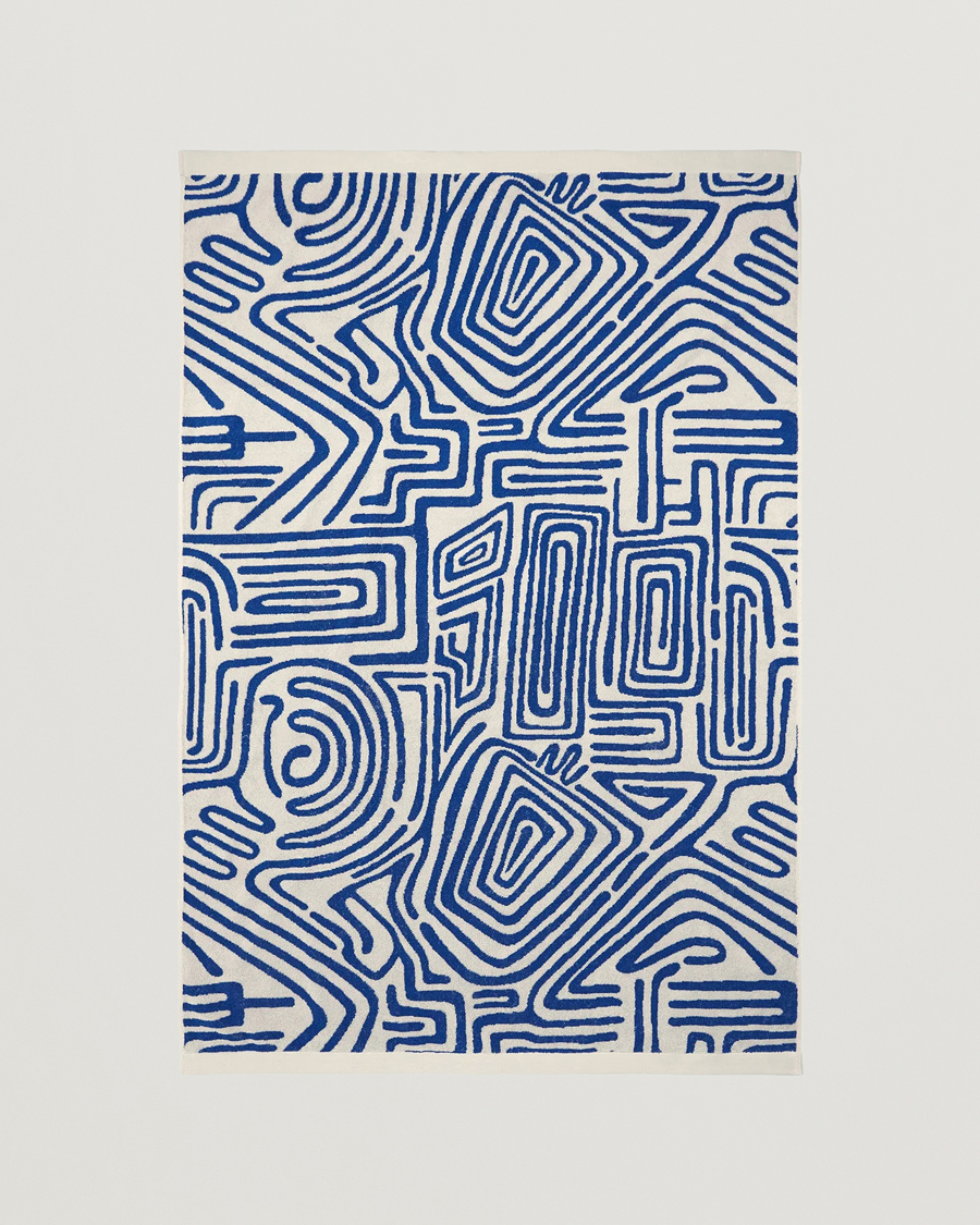 Hombres | OAS Eldovado Towel Blue/White | OAS | Eldovado Towel Blue/White