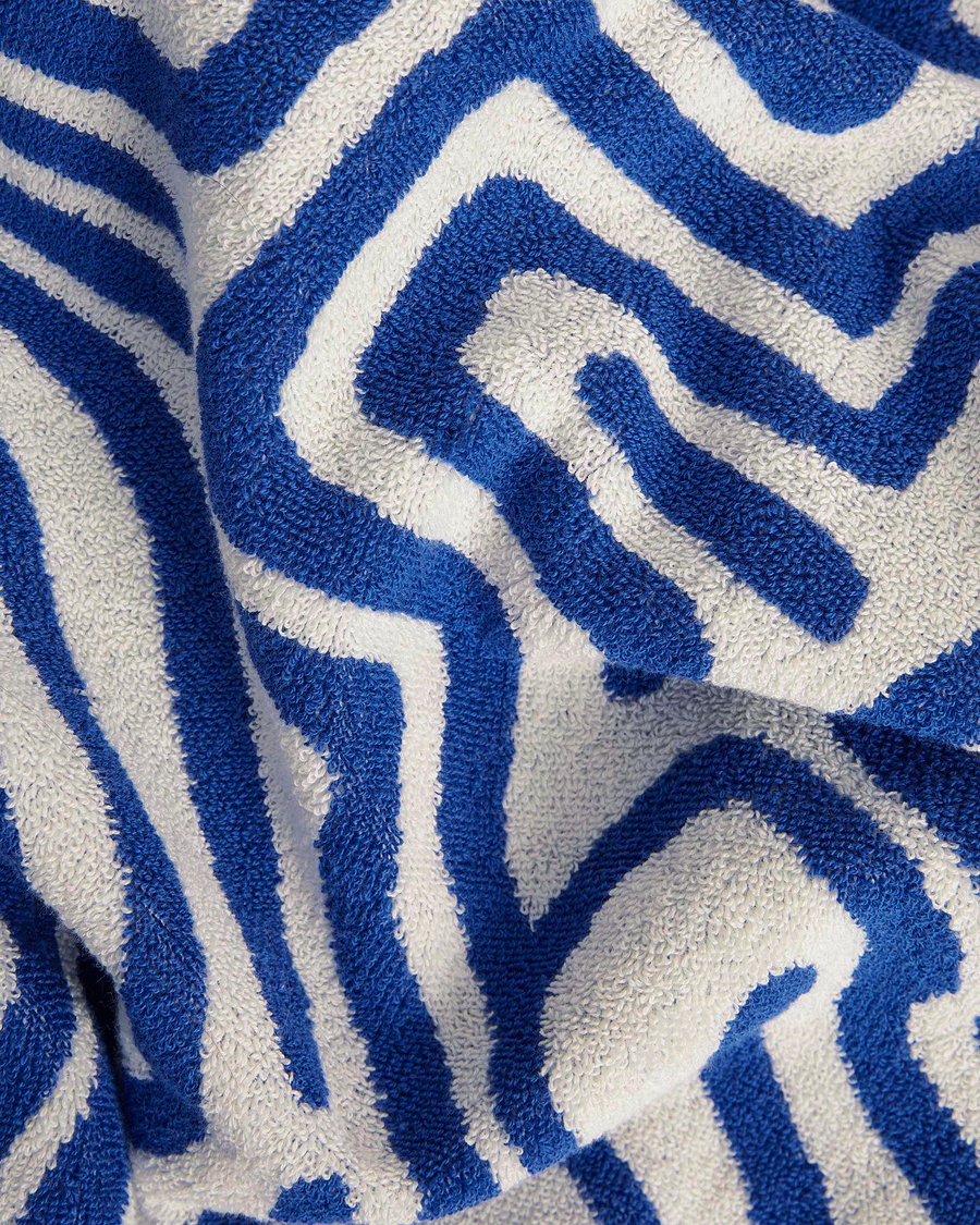 Hombres | OAS Eldovado Towel Blue/White | OAS | Eldovado Towel Blue/White