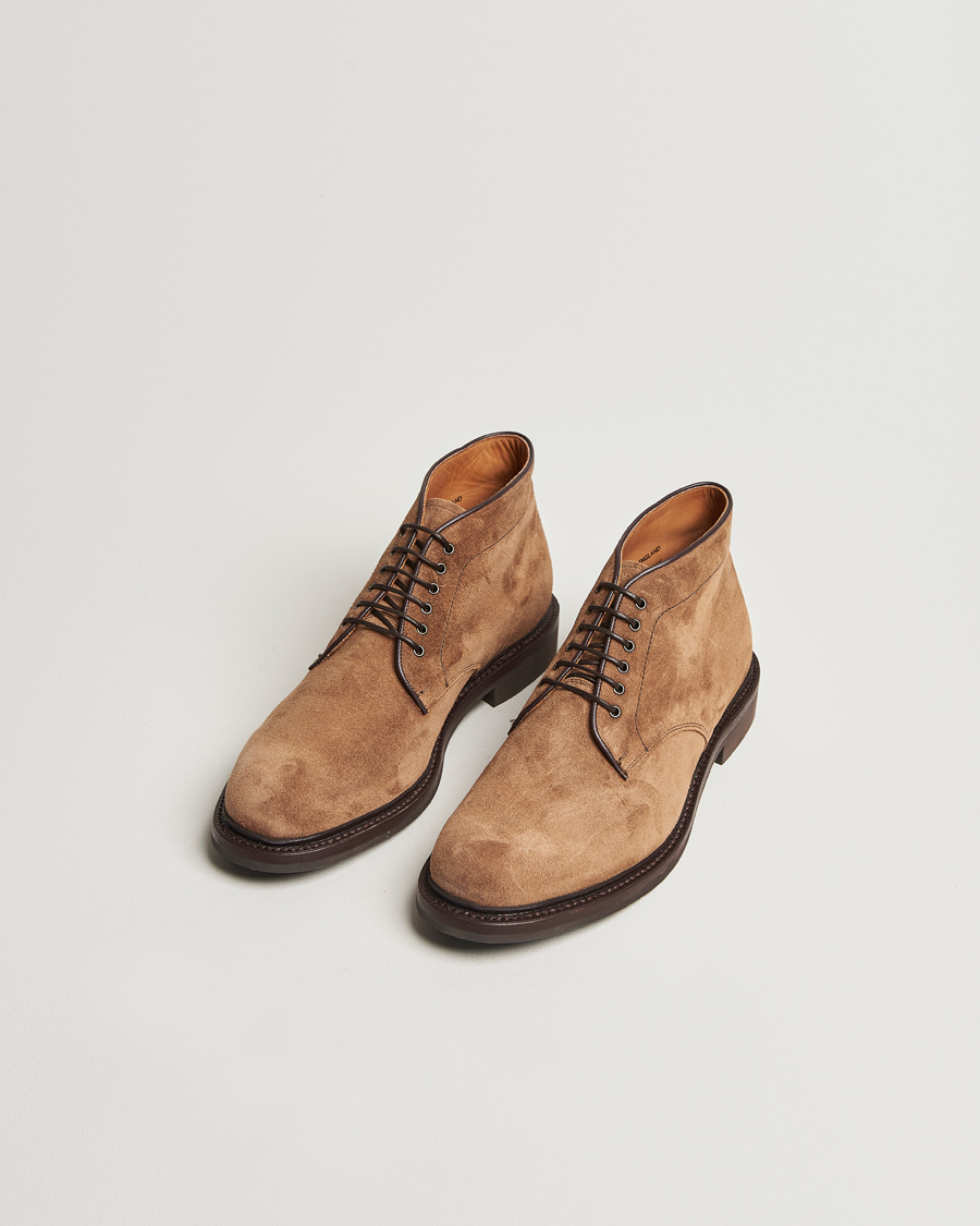 Hombres | Sanders Daniel Suede Chukka Snuff | Sanders | Daniel Suede Chukka Snuff