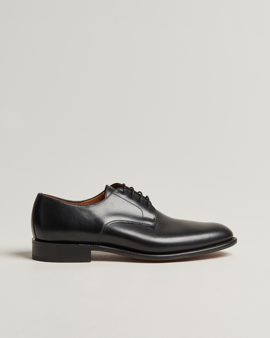 Hombres | Sanders Athens Calf Plain Gibson Black | Sanders | Athens Calf Plain Gibson Black