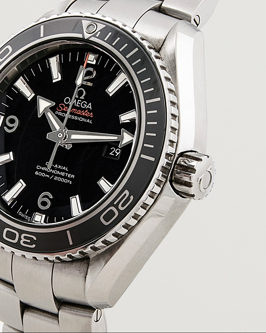 Hombres | Omega Pre-Owned Seamaster PO 2323.0382.0010.01 Steel Black Silver | Omega Pre-Owned | Seamaster PO 2323.0382.0010.01 Steel Black Silver