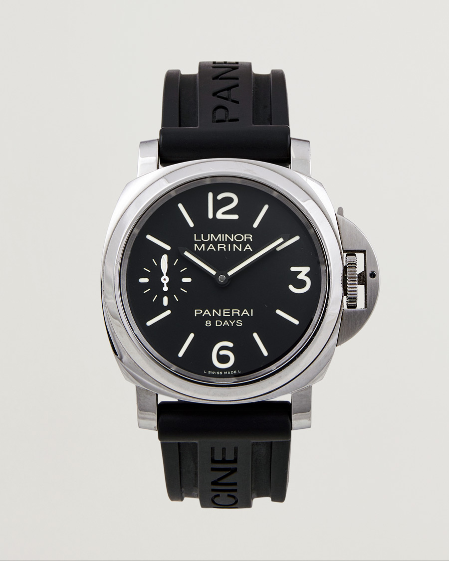 Hombres | Panerai Pre-Owned Luminor Marina 8 Days 00510 Silver | Panerai Pre-Owned | Luminor Marina 8 Days 00510 Silver
