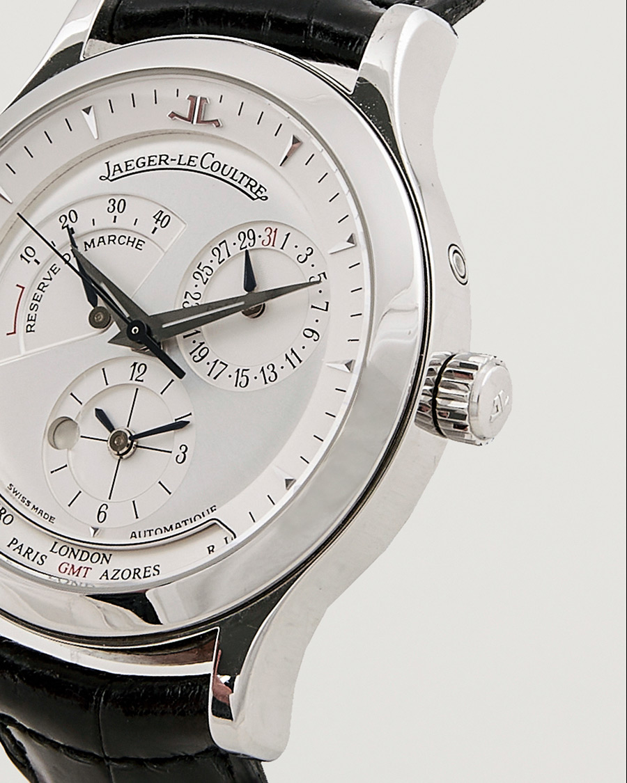 Hombres | Jaeger-LeCoultre Pre-Owned Master Geographic 142.8.92 Silver | Jaeger-LeCoultre Pre-Owned | Master Geographic 142.8.92 Silver