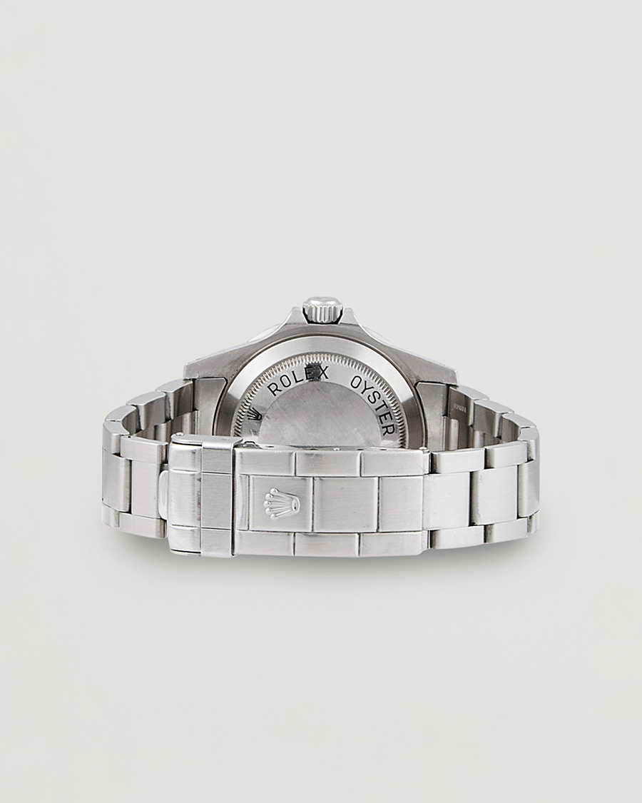 Hombres | Rolex Pre-Owned Sea Dweller 16600 Oyster Perpetual Steel Black Silver | Rolex Pre-Owned | Sea Dweller 16600 Oyster Perpetual Steel Black Silver