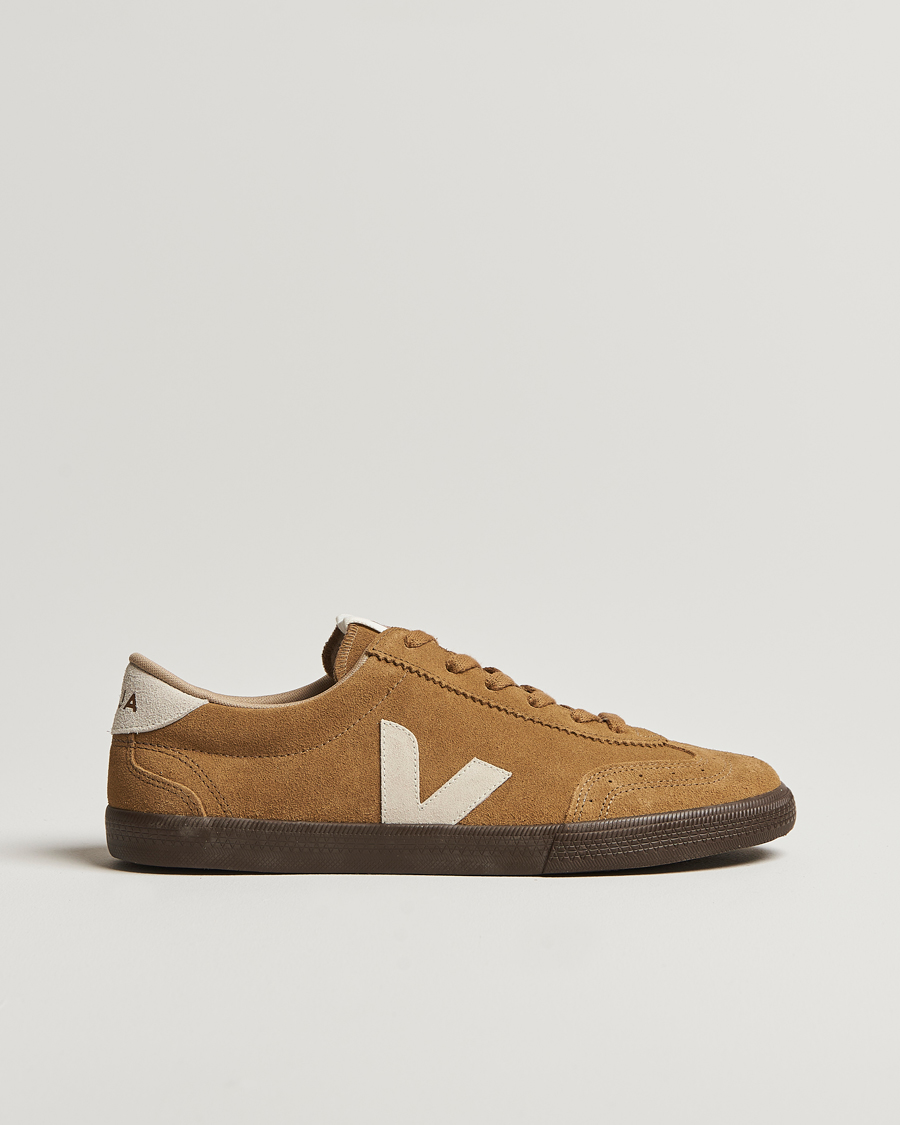 Hombres | Veja Volley Suede Sneaker Tent Natural Eagle | Veja | Volley Suede Sneaker Tent Natural Eagle