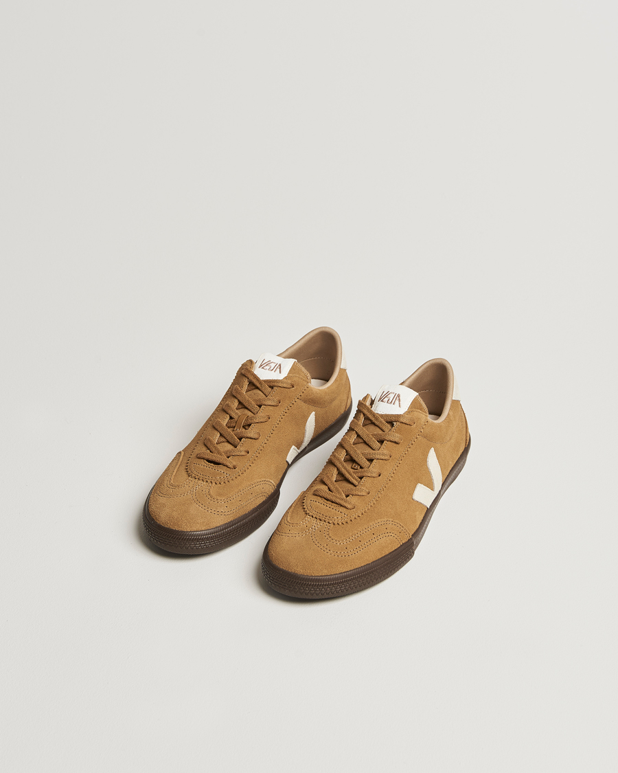 Hombres | Veja Volley Suede Sneaker Tent Natural Eagle | Veja | Volley Suede Sneaker Tent Natural Eagle