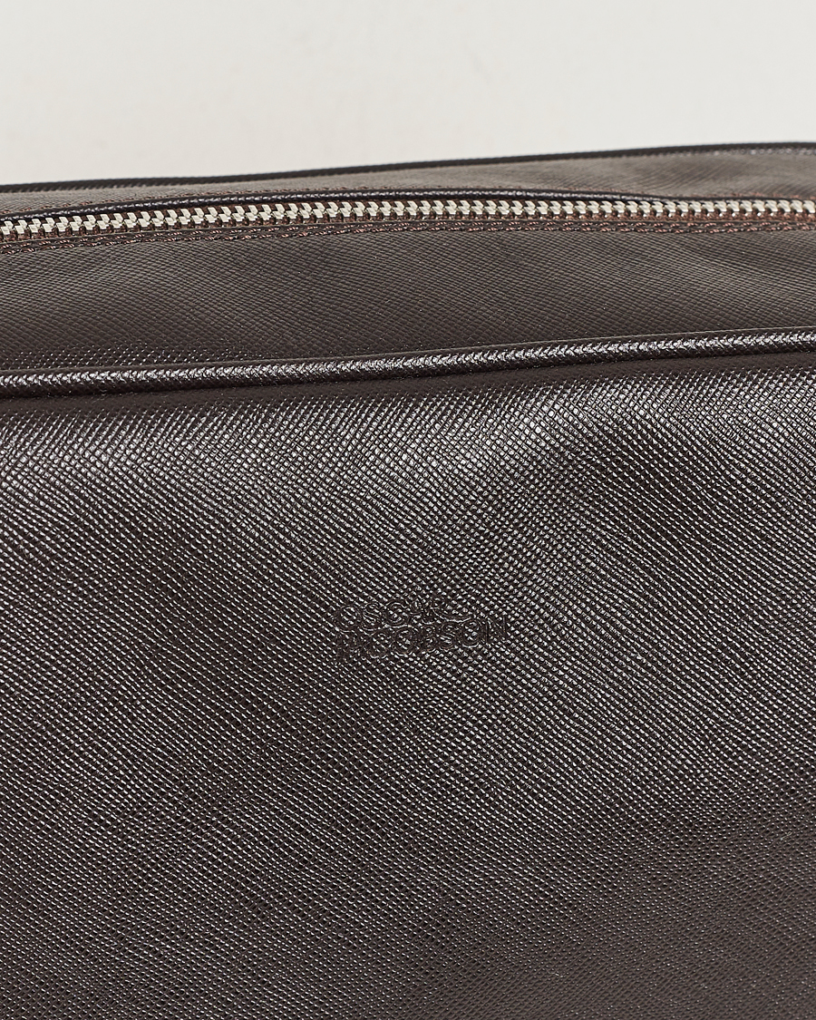 Hombres | Oscar Jacobson Grooming Leather Case Forastero Brown | Oscar Jacobson | Grooming Leather Case Forastero Brown