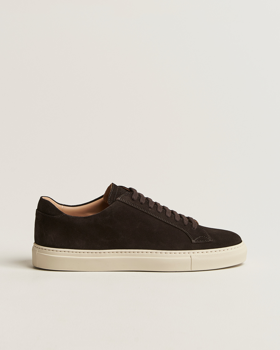 Hombres | Zapatillas | Sweyd | 055 Suede Sneaker Dark Brown
