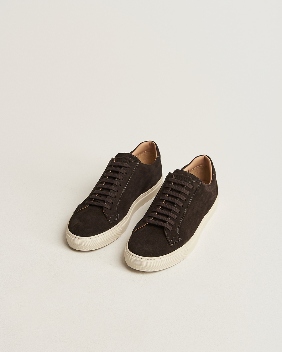 Hombres | Zapatillas | Sweyd | 055 Suede Sneaker Dark Brown