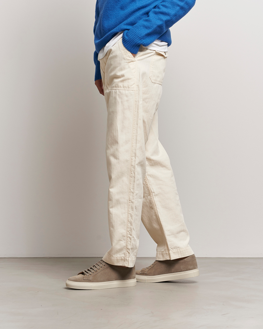 Hombres | Zapatillas | Sweyd | 055 Suede Sneaker Taupe