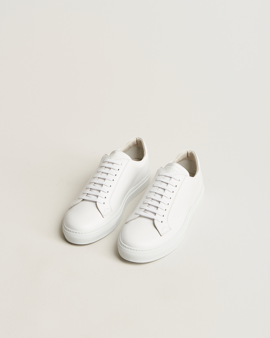 Hombres |  | Sweyd | 055 Leather Sneaker White