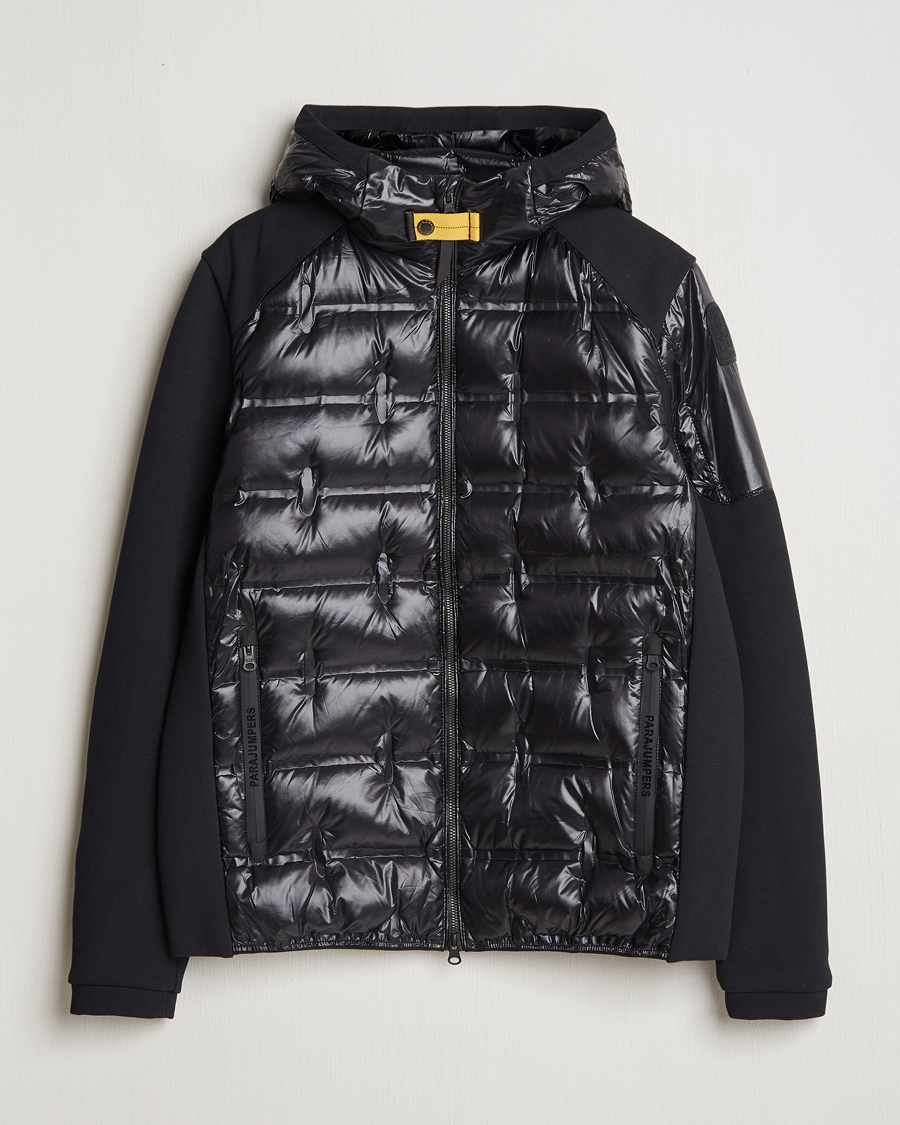 Hombres | Abrigos y chaquetas | Parajumpers | Gyles Piquet Puffer Hybrid Jacket Black