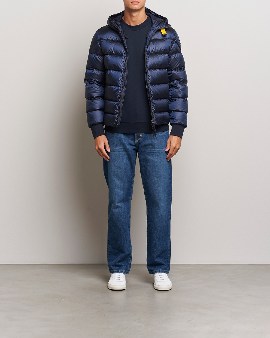 Hombres | Abrigos y chaquetas | Parajumpers | Pharrel Sheen High Gloss Jacket Blue Navy