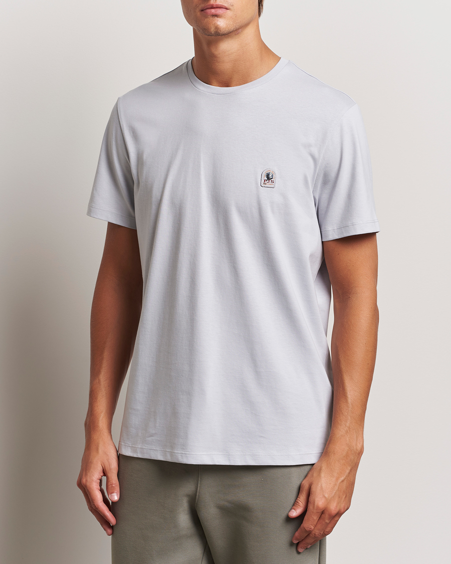 Hombres | Camisetas | Parajumpers | Basic Patch T-Shirt Lunar Rock