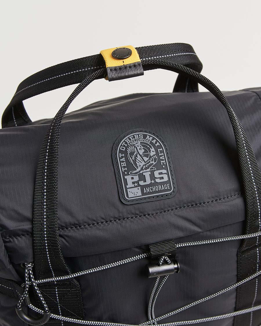 Hombres | Parajumpers Hari Nylon Ripstop Backpack Black | Parajumpers | Hari Nylon Ripstop Backpack Black