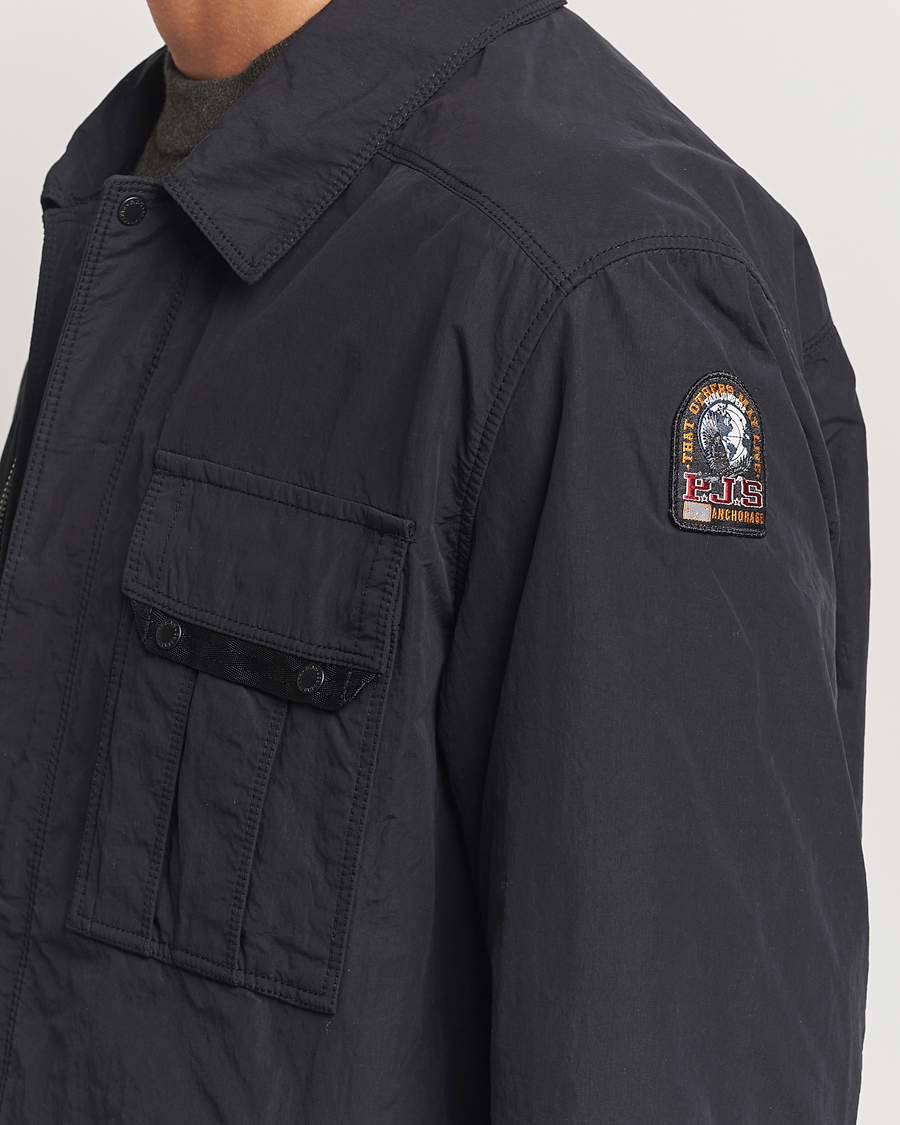 Hombres | Abrigos y chaquetas | Parajumpers | Miura Peached Poplin Shirt Jacket Black