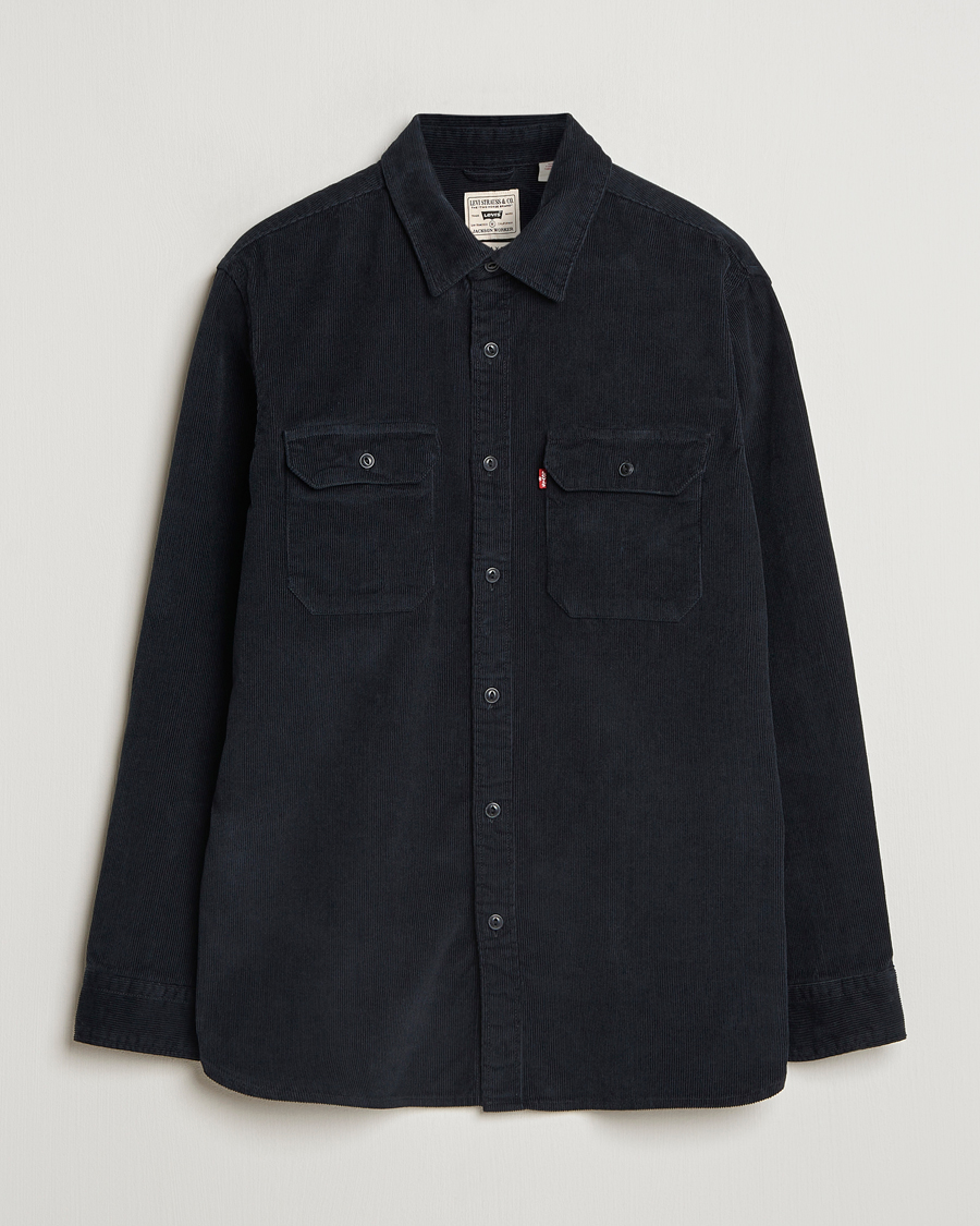 Hombres | Camisas | Levi's | Jackson Corduroy Worker Shirt Jet Black