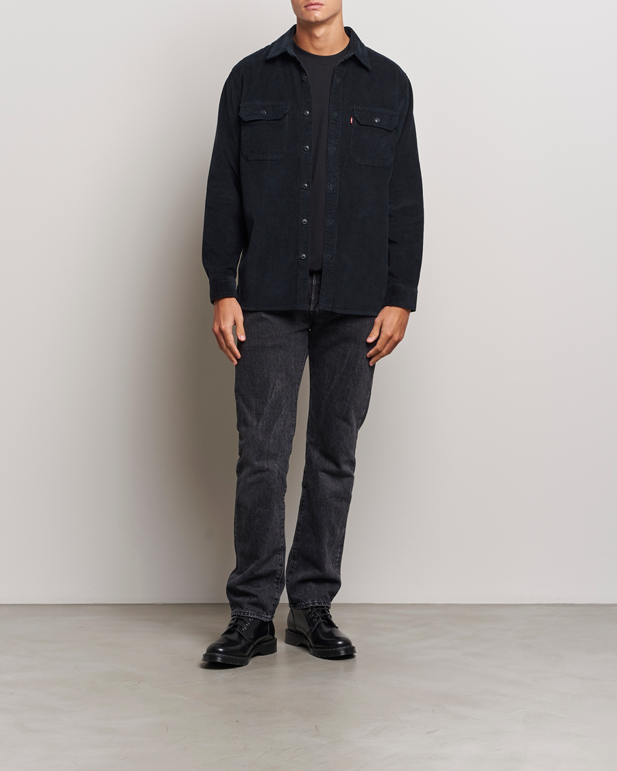 Hombres | Camisas | Levi's | Jackson Corduroy Worker Shirt Jet Black