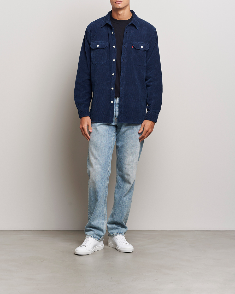 Hombres | Camisas | Levi's | Jackson Corduroy Worker Shirt Enzo Vintage Indigo