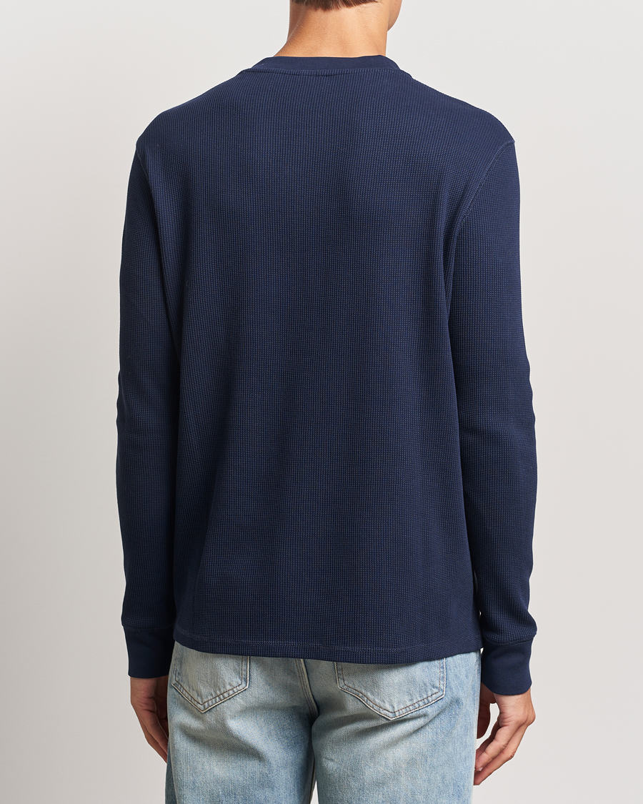 Hombres | Jerséis y prendas de punto | Levi's | Thermal Henley Navy Blazer