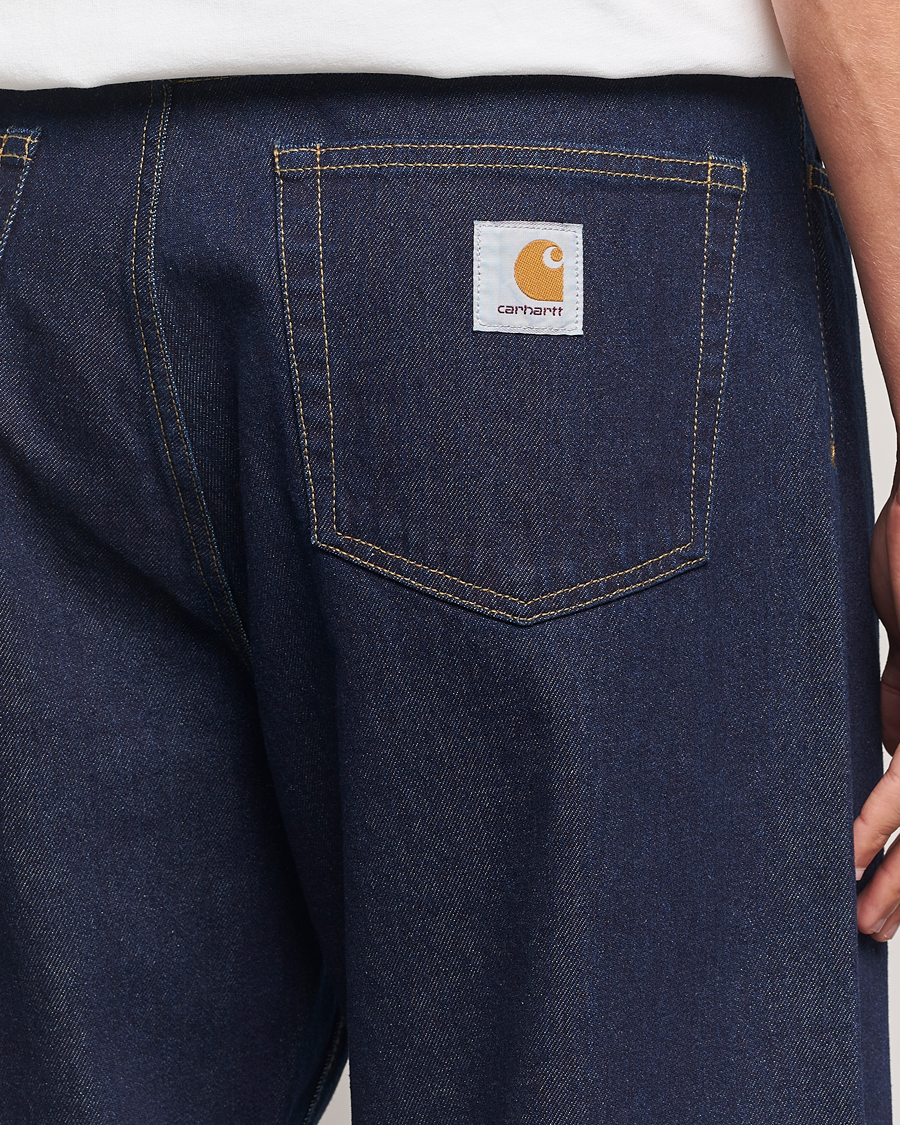 Hombres | Camisas | Carhartt WIP | Landon Pant Robertson Denim Blue Rinsed