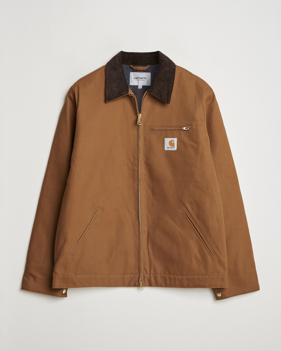 Hombres | Abrigos y chaquetas | Carhartt WIP | Detroit Jacket Dearborn Canvas Hamilton Brown