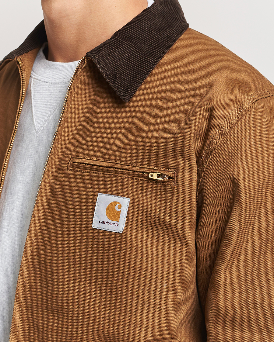 Hombres | Abrigos y chaquetas | Carhartt WIP | Detroit Jacket Dearborn Canvas Hamilton Brown
