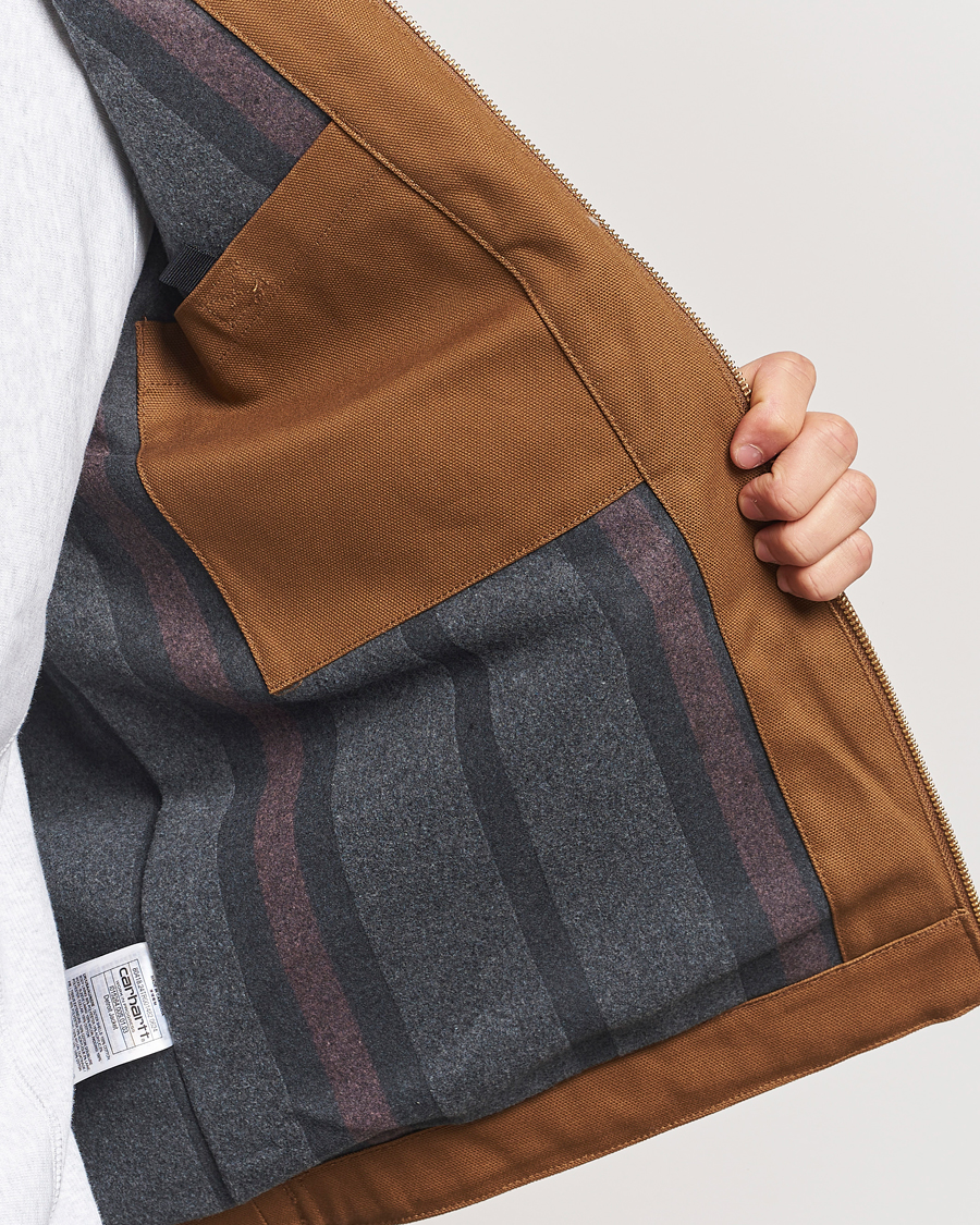 Hombres | Abrigos y chaquetas | Carhartt WIP | Detroit Jacket Dearborn Canvas Hamilton Brown